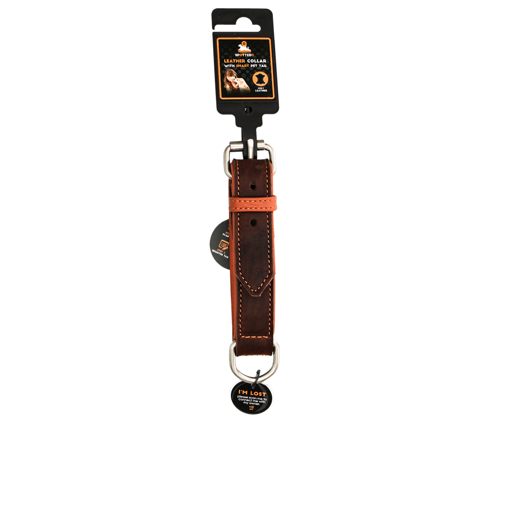 Spotted! Pro Leren Halsband
