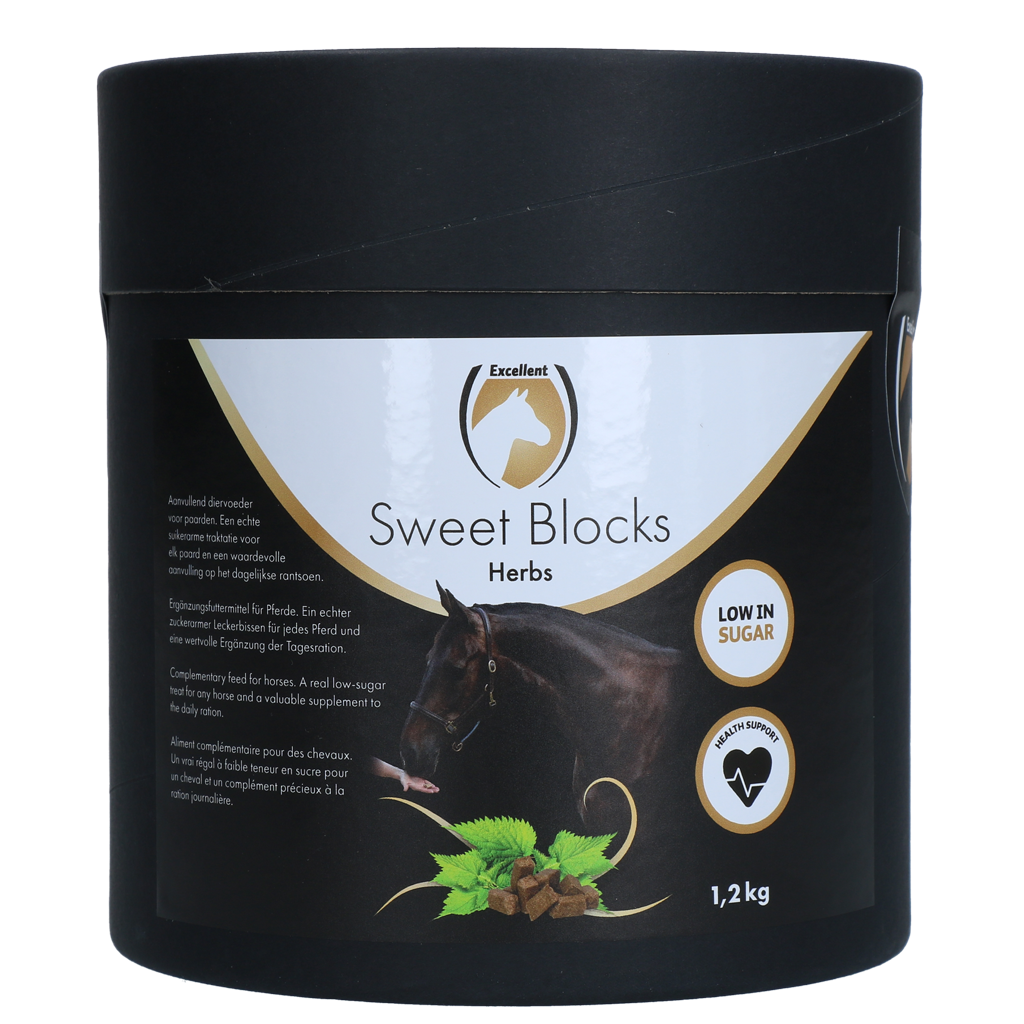 Excellent Horse Sweet Blocks Herbs