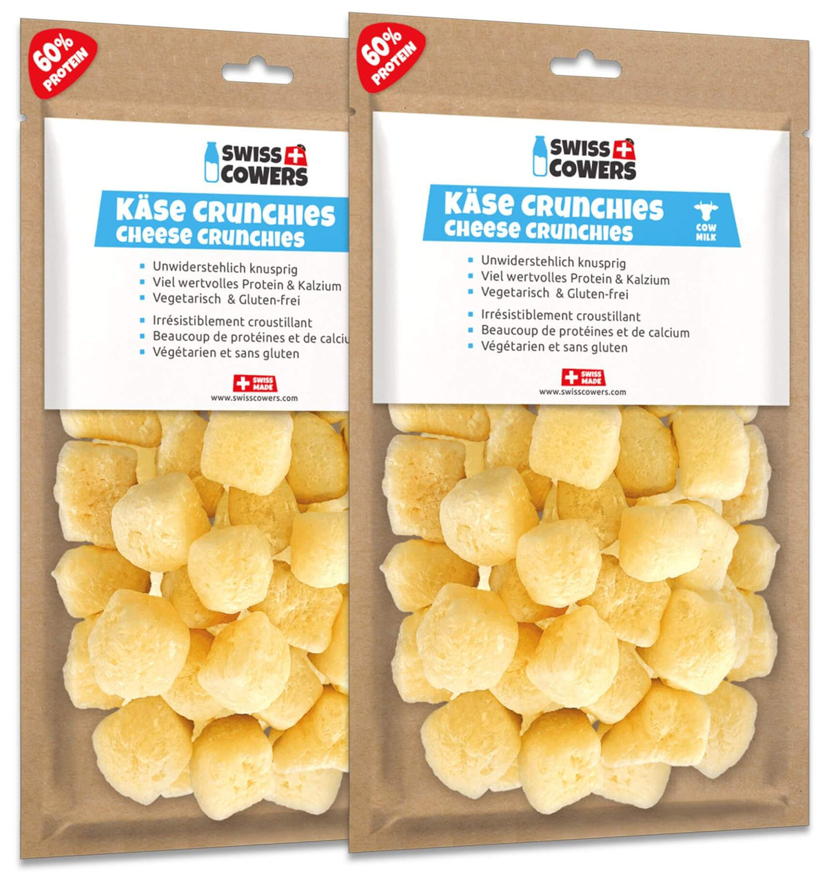 SwissCowers Cheese Crunchies Original (28 beloningen) Standaard