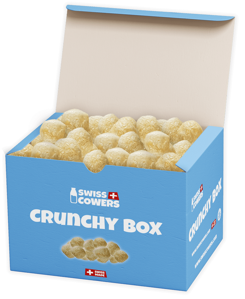 SwissCowers Cheese Crunchies Crunchy Box (118 beloningen) Standaard