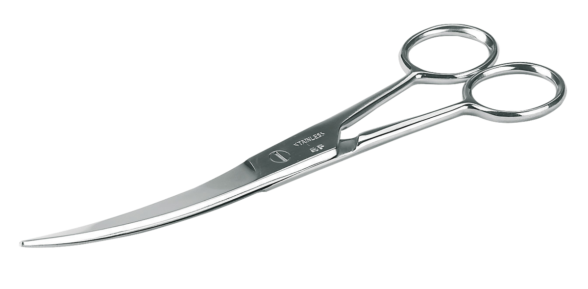 Veemerkschaar gebogen 19 cm