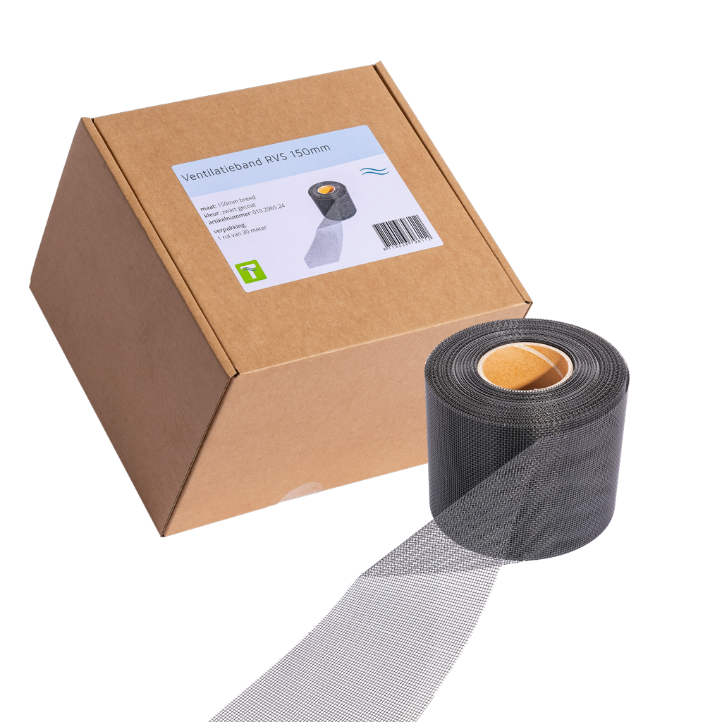 Ventilation Band Stainless Steel Black
