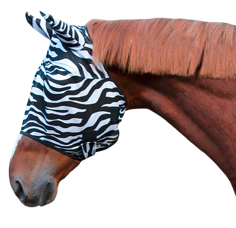Vliegenmasker Zebra