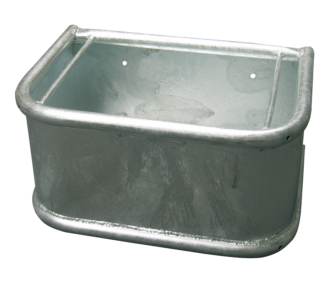 Futtertrog Pferd feuerverzinkt, 45x34x24cm RH