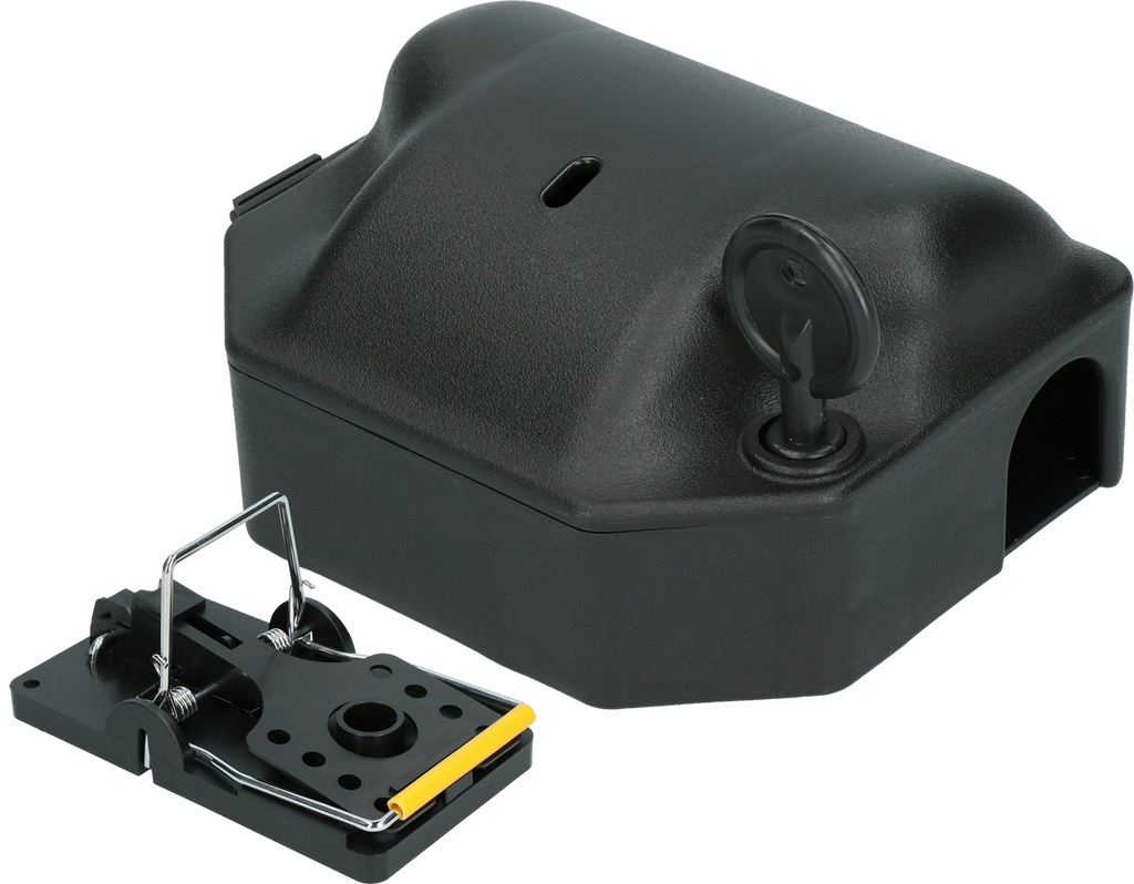 Bait Station Mouse Combi w/ Key & Mouse Trap