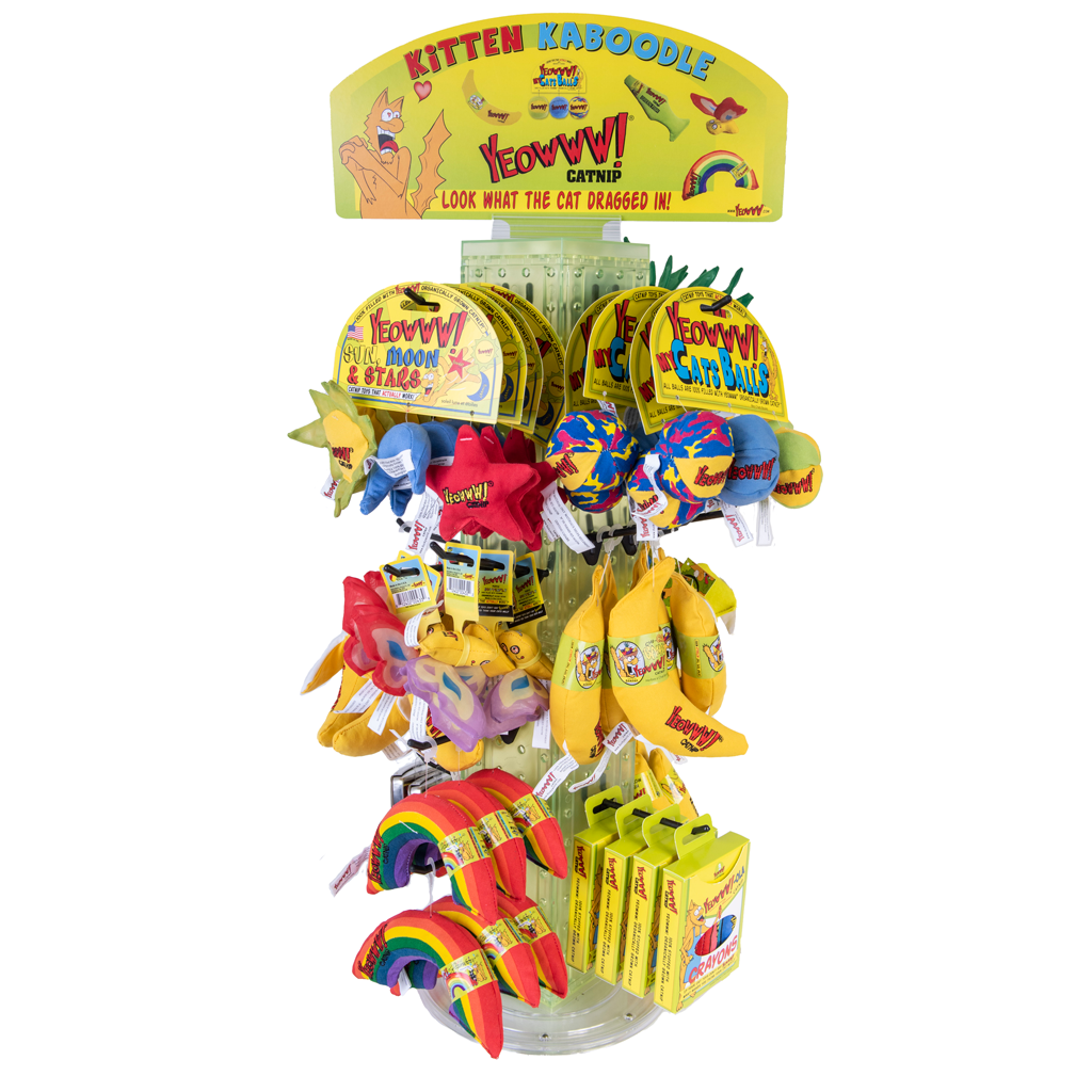 Yeowww! Kitten Kaboodle Display 72 St.