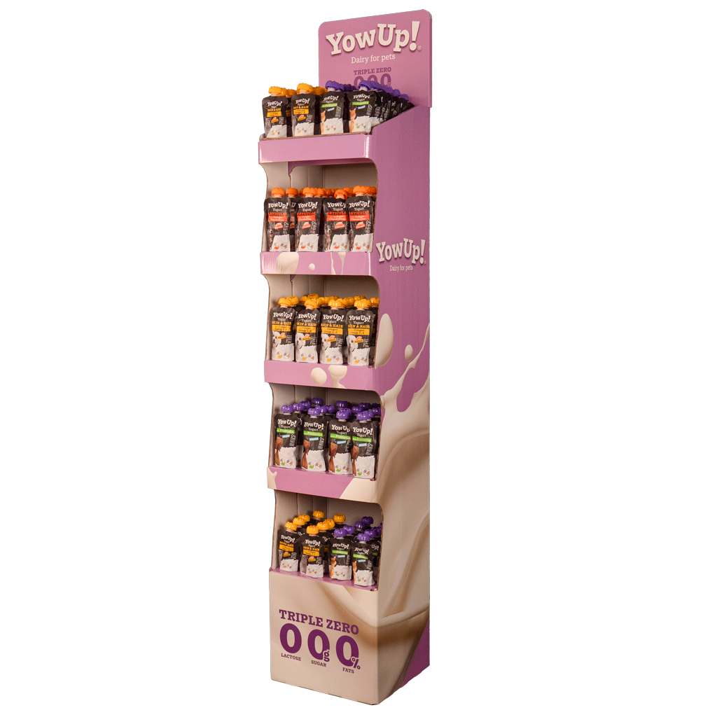 Package Deal YowUp! Vloerdisplay Yoghurts