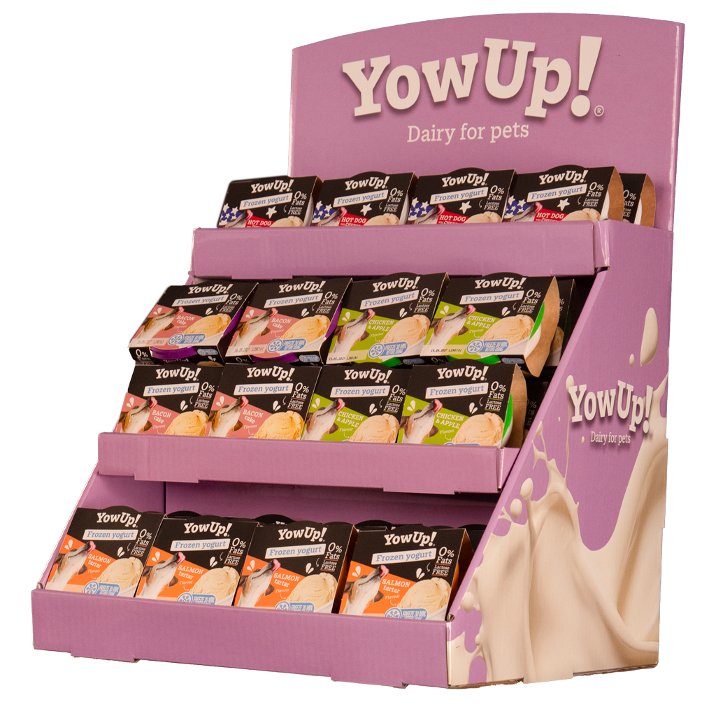 Package Deal YowUp! Tafeldisplay Icecreams