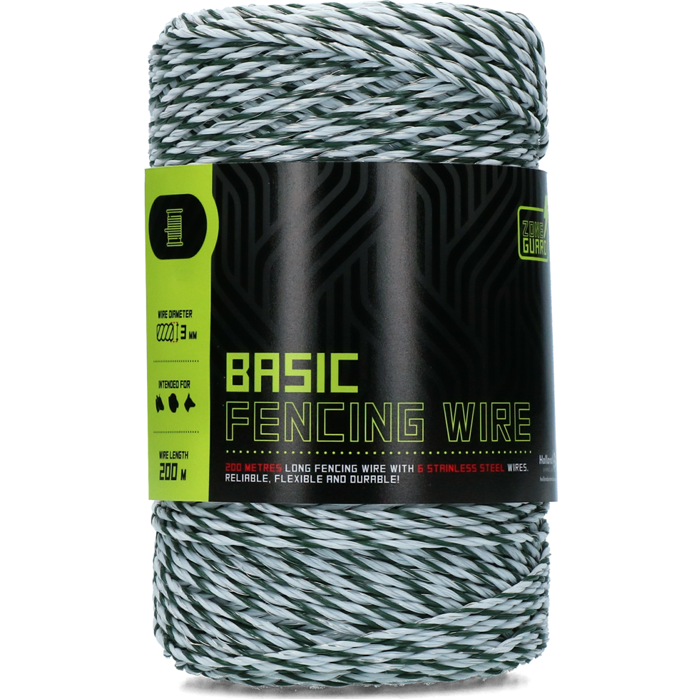 Zoneguard Basic Afrasteringsdraad 3 mm