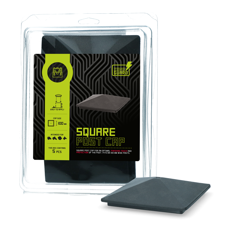 ZoneGuard Pfostenkappe Quadrat