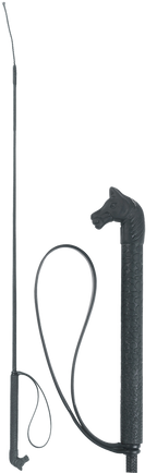 Reitgerte 90cm schwarz